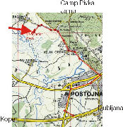 Zemljevid Zagon