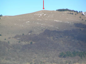 Vremšeica od spodaj